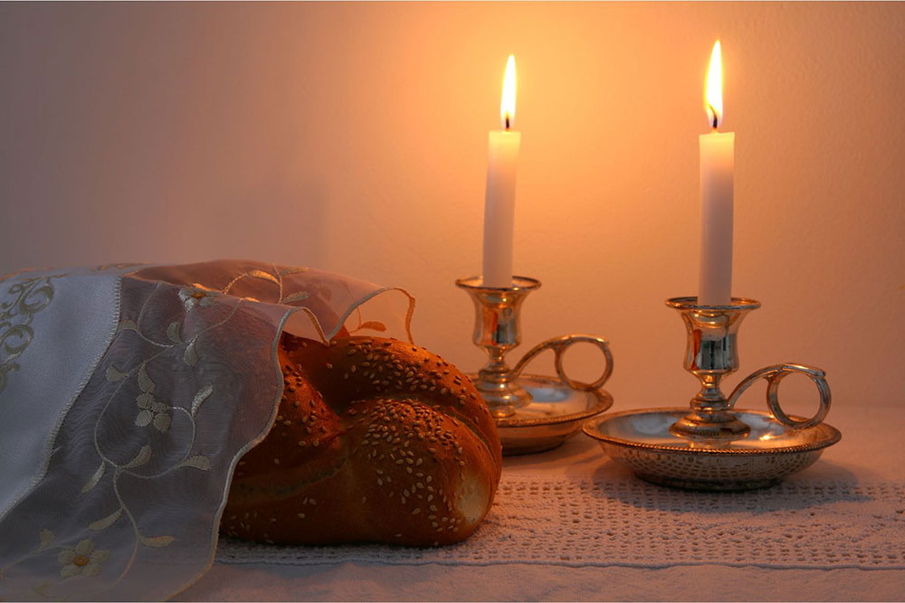 Candles and Challah
